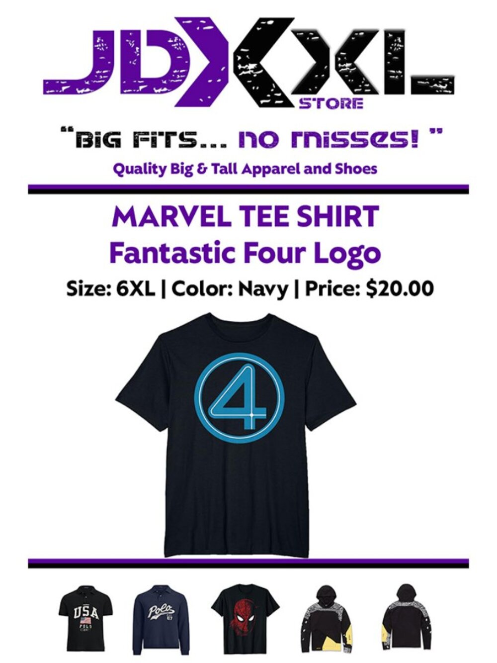 Marvel T shirt - Fantastic Four